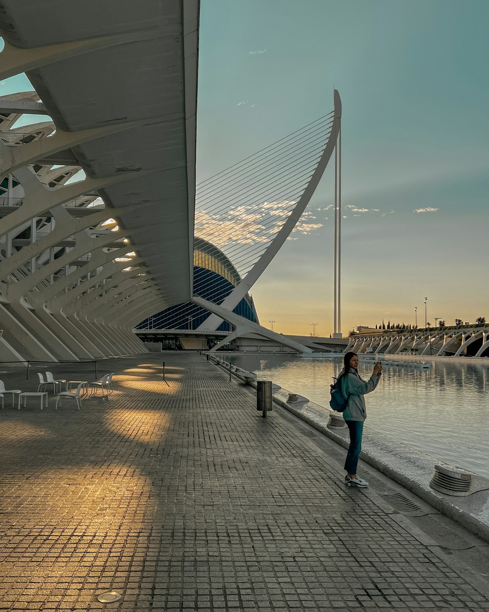 Modern architecture of Valencia